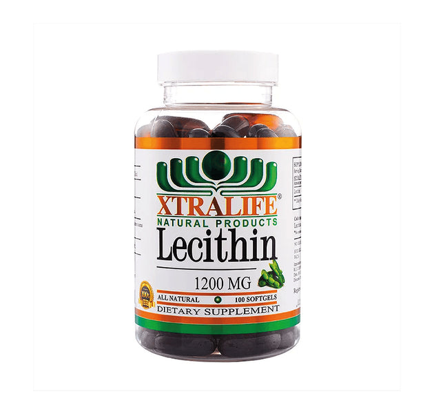 Lecithin 1200 mg 100 Capsulas Xtralife