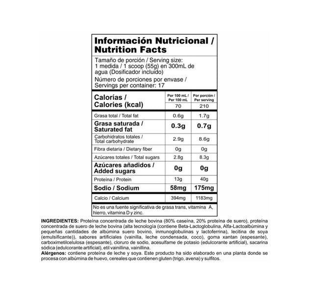 Proteína Bi-Pro Complex 2 Libras Nutramerican Pharma