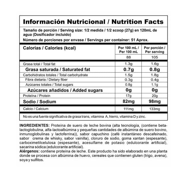 Proteína Bipro Classic Whey Protein Isolate - 3 Libras
