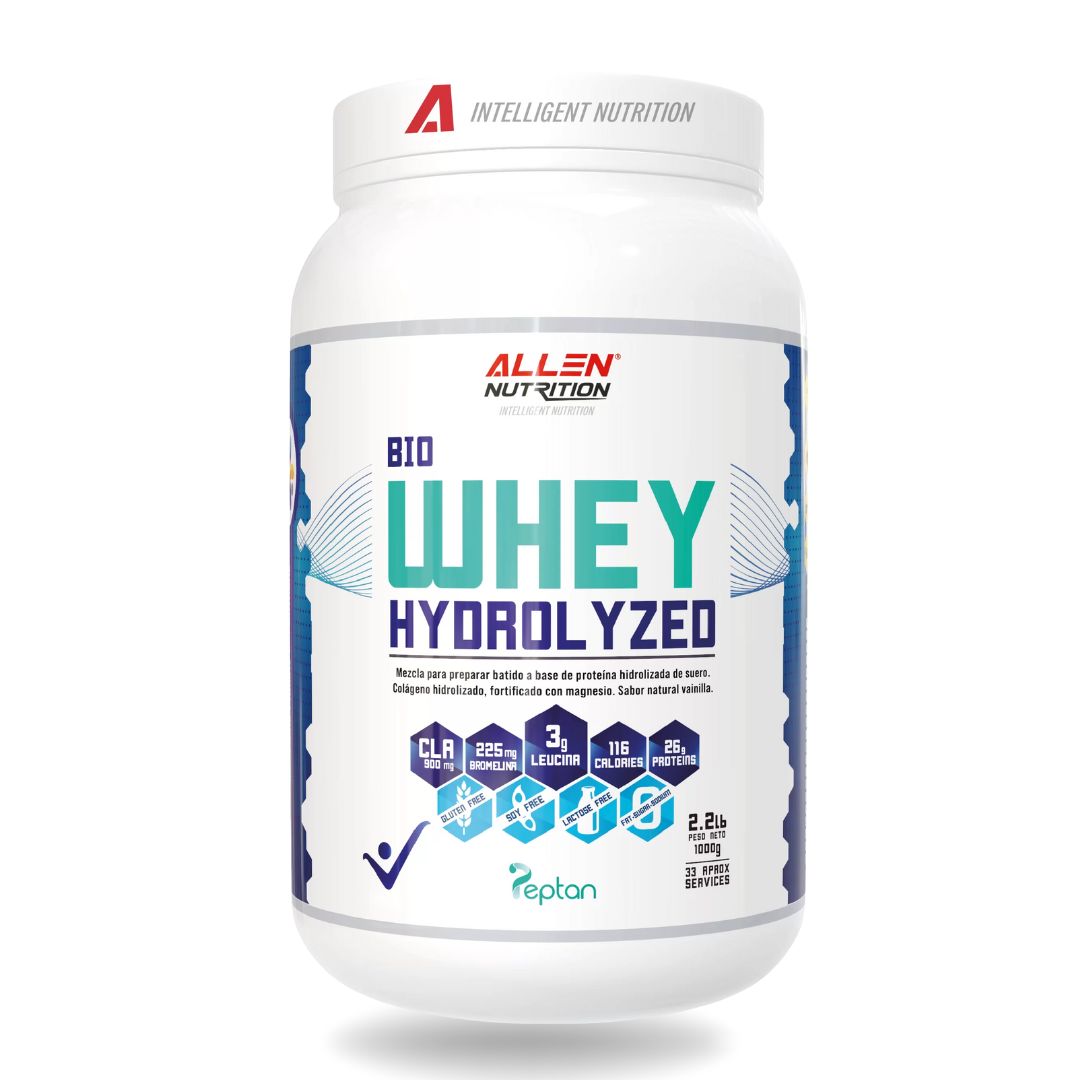 Proteína Bio Whey Hydrolyzed - 2.2 Libras Allen Nutrition