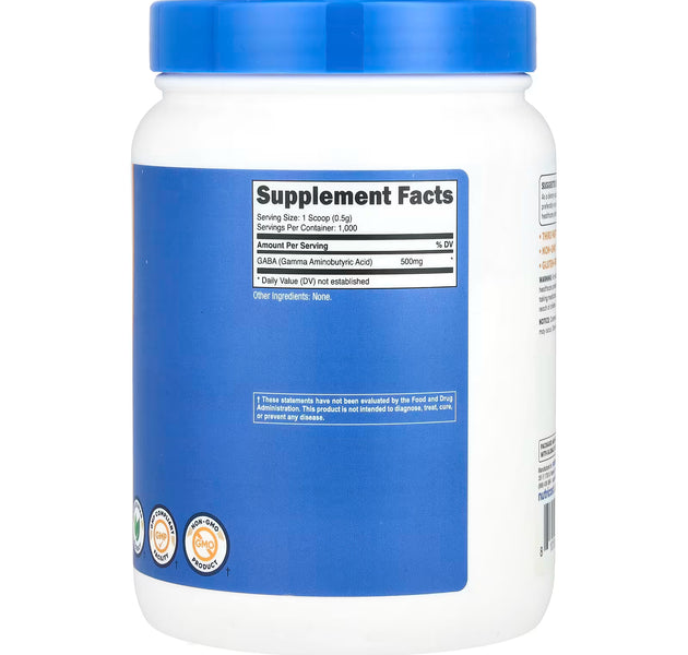 Gaba 500 Mg Nutricost