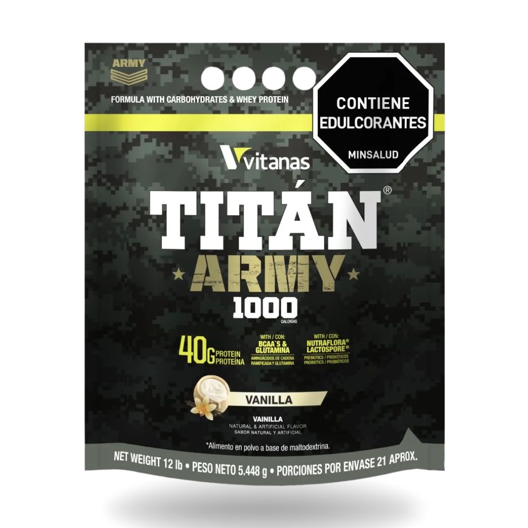 Proteína Titan Army 1000 - 12 Libras Vitanas