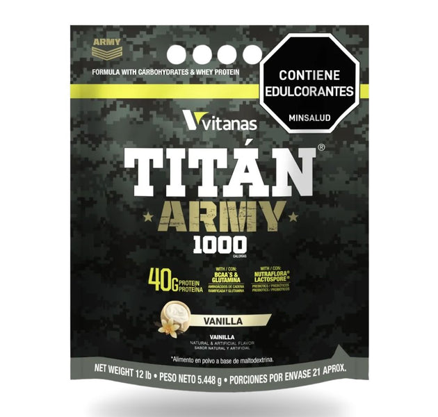 Proteína Titan Army 1000 - 12 Libras Vitanas