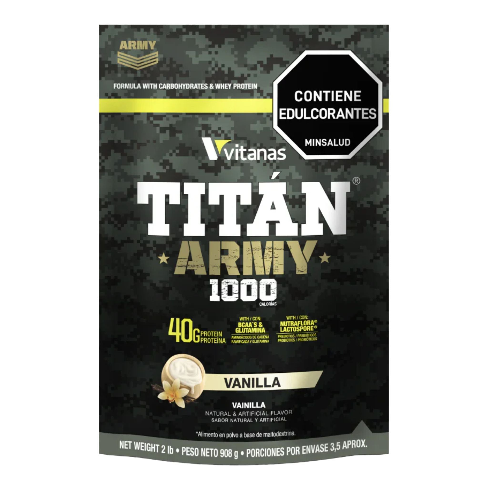 Proteína Titan Army 1000 - 2 Libras Vitanas