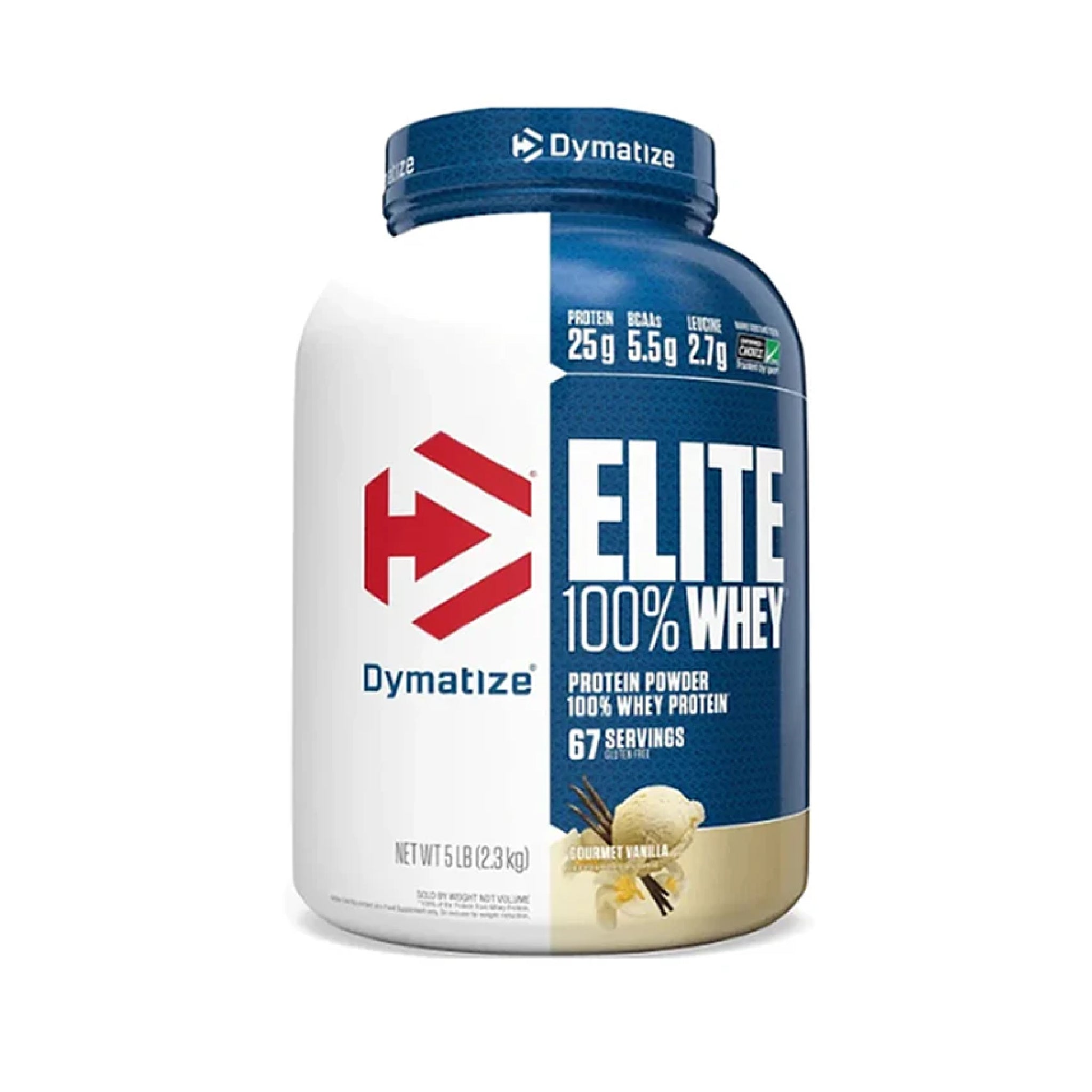 Proteína Elite 5 Libras 100% Whey Dymatize