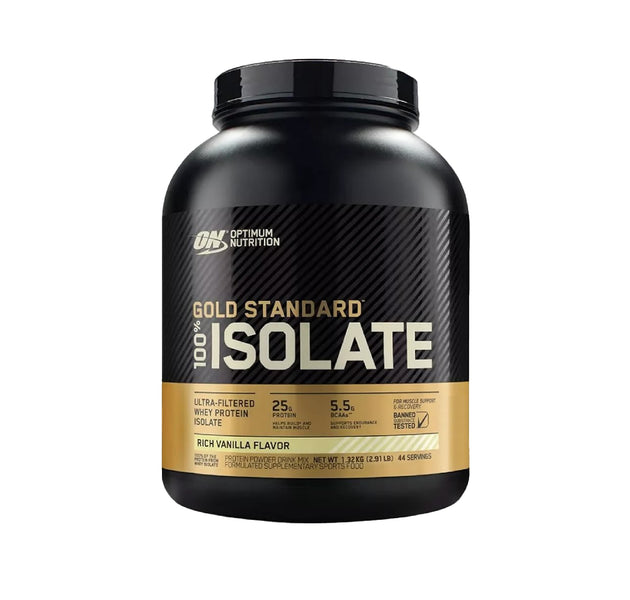 Proteína Gold Standard 100% Isolate 5 Libras Optimum Nutrition