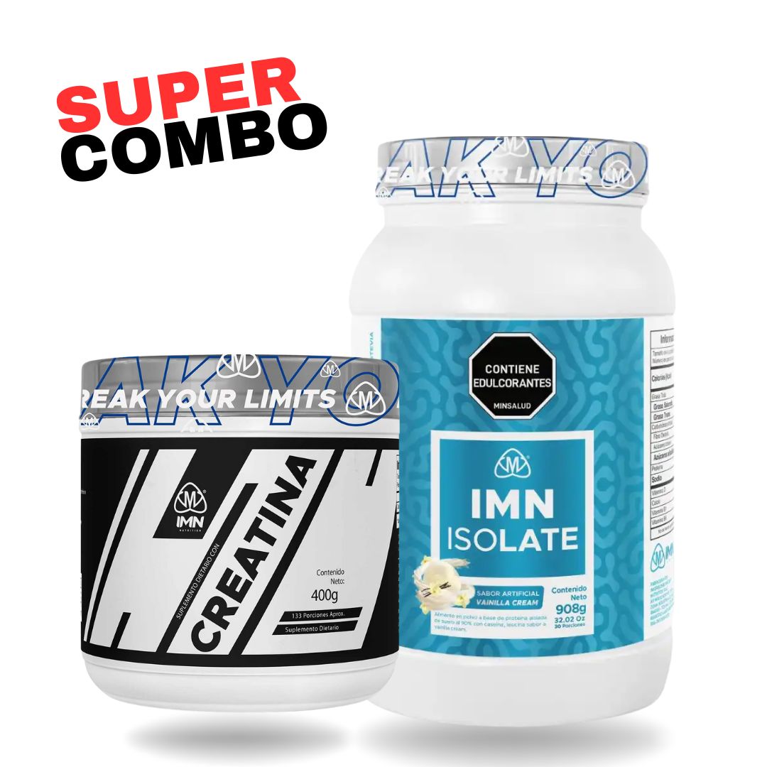 COMBO Creatina IMN + Proteína IMN Isolate