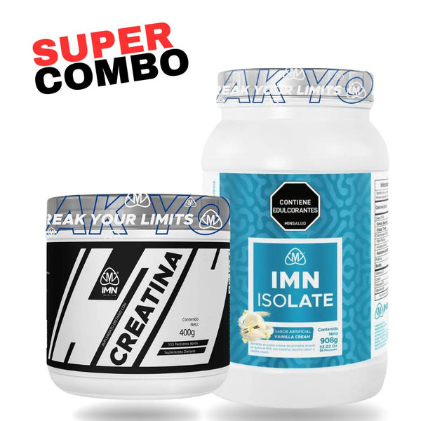COMBO Creatina IMN + Proteína IMN Isolate