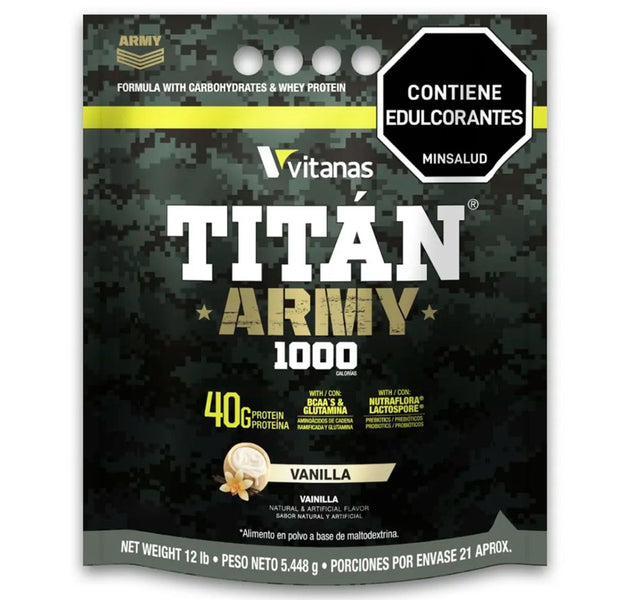 Proteína Titan Army 1000 - 12 Libras Vitanas