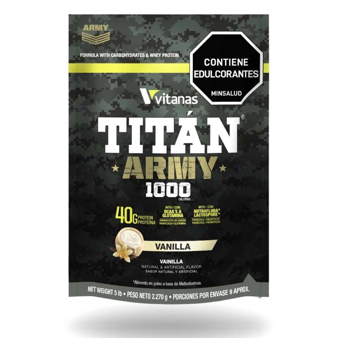 Proteína Titan Army 1000 - 5 Libras Vitanas