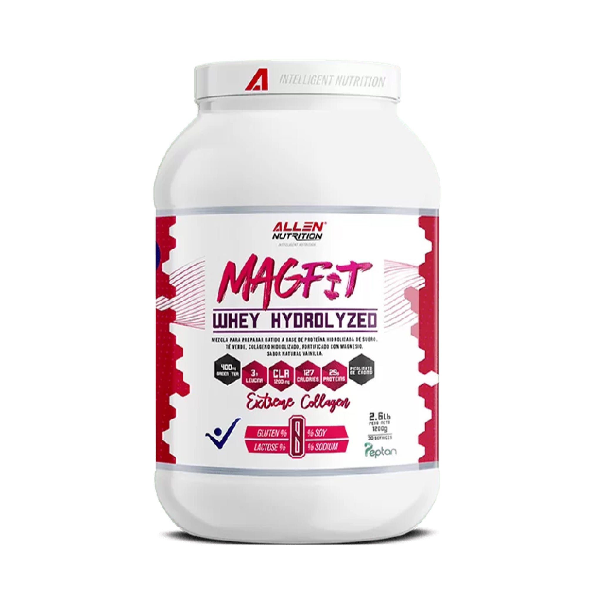 Proteína Mag Fyt Hydrolyzed 2,6 Libras Allen Nutrition