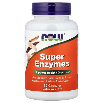 Super Enzimas 90 Capsulas NOW
