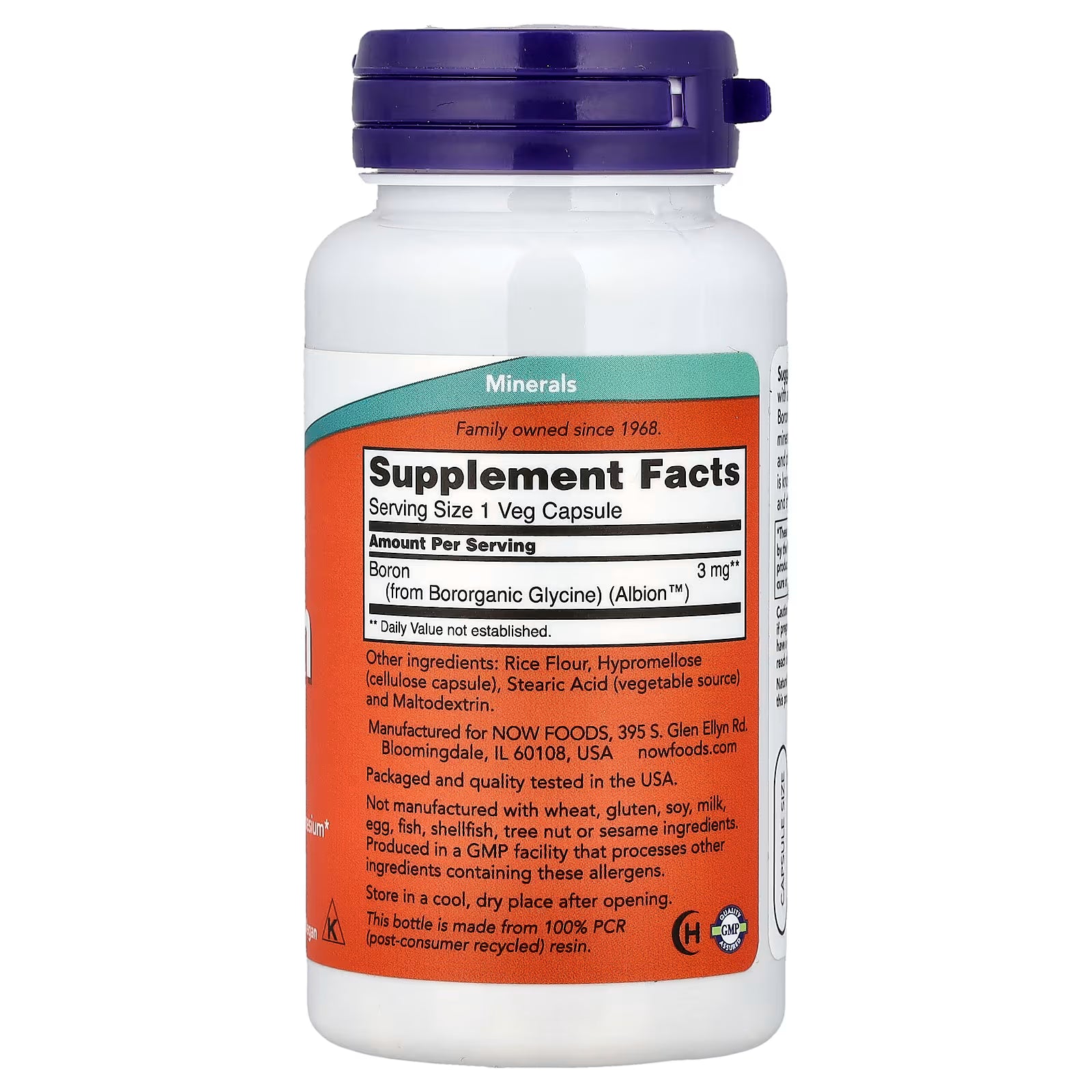 Boron 3mg 100 Capsulas now