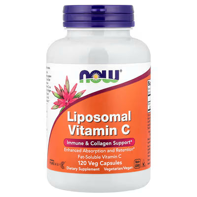 Liposomal Vitamina C 120 Capsulas NOW