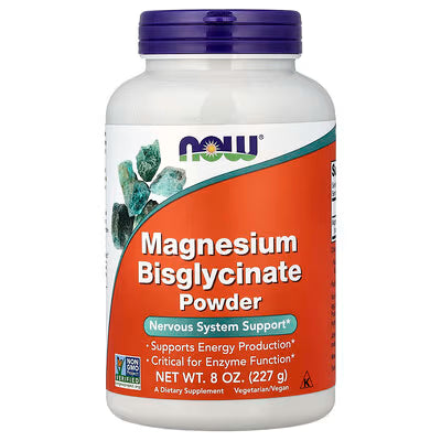 Magnesio Bisglycinate Powder 8 onz NOW