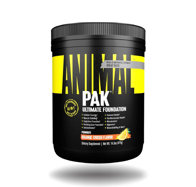 Animal Pak - Multivitaminico en Polvo - 411g Universal Nutrition