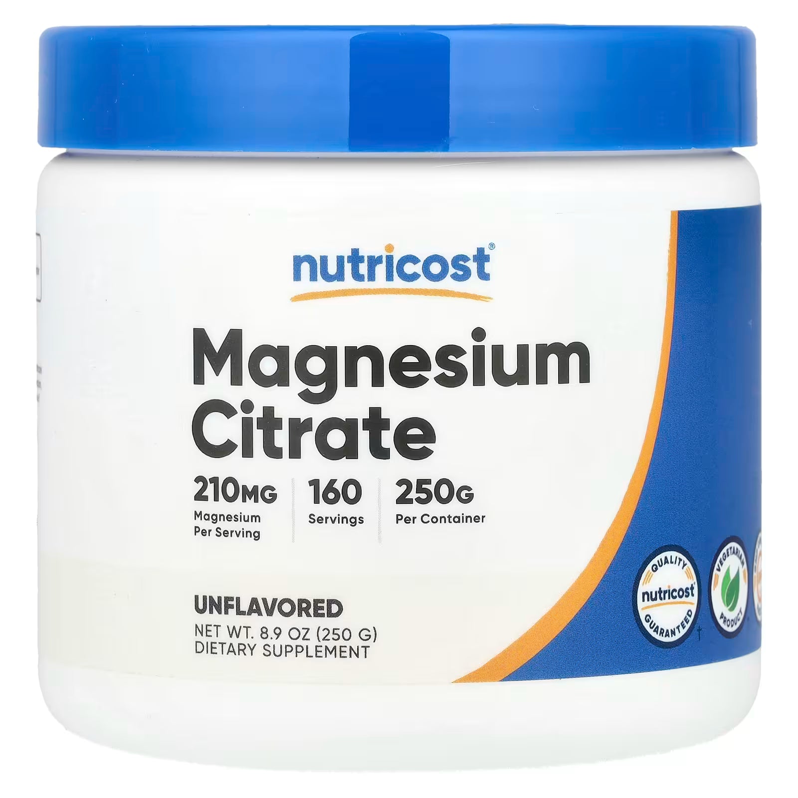 Magnesium Citrate 60 servicios Nutricost