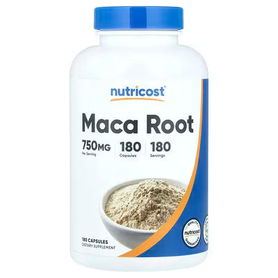 Maca Root 180 Servicios Nutricost