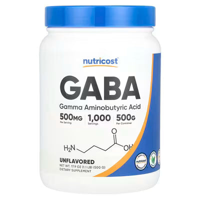 Gaba 500 Mg Nutricost