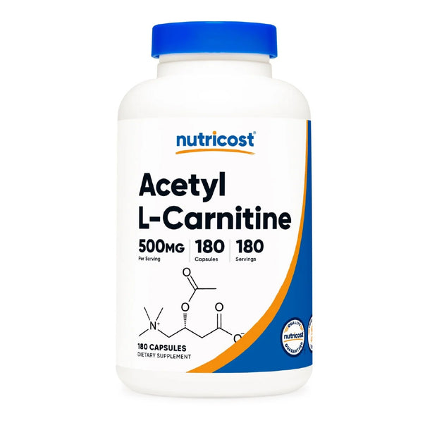 Acetyl L-Carnitina 180 Capsulas Nutricost