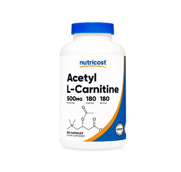 Acetyl L-carnitina 180 Capsulas Nutricost