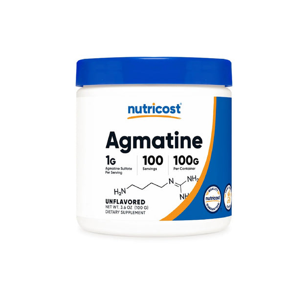 Agmatine 100 servicios- Nutricost