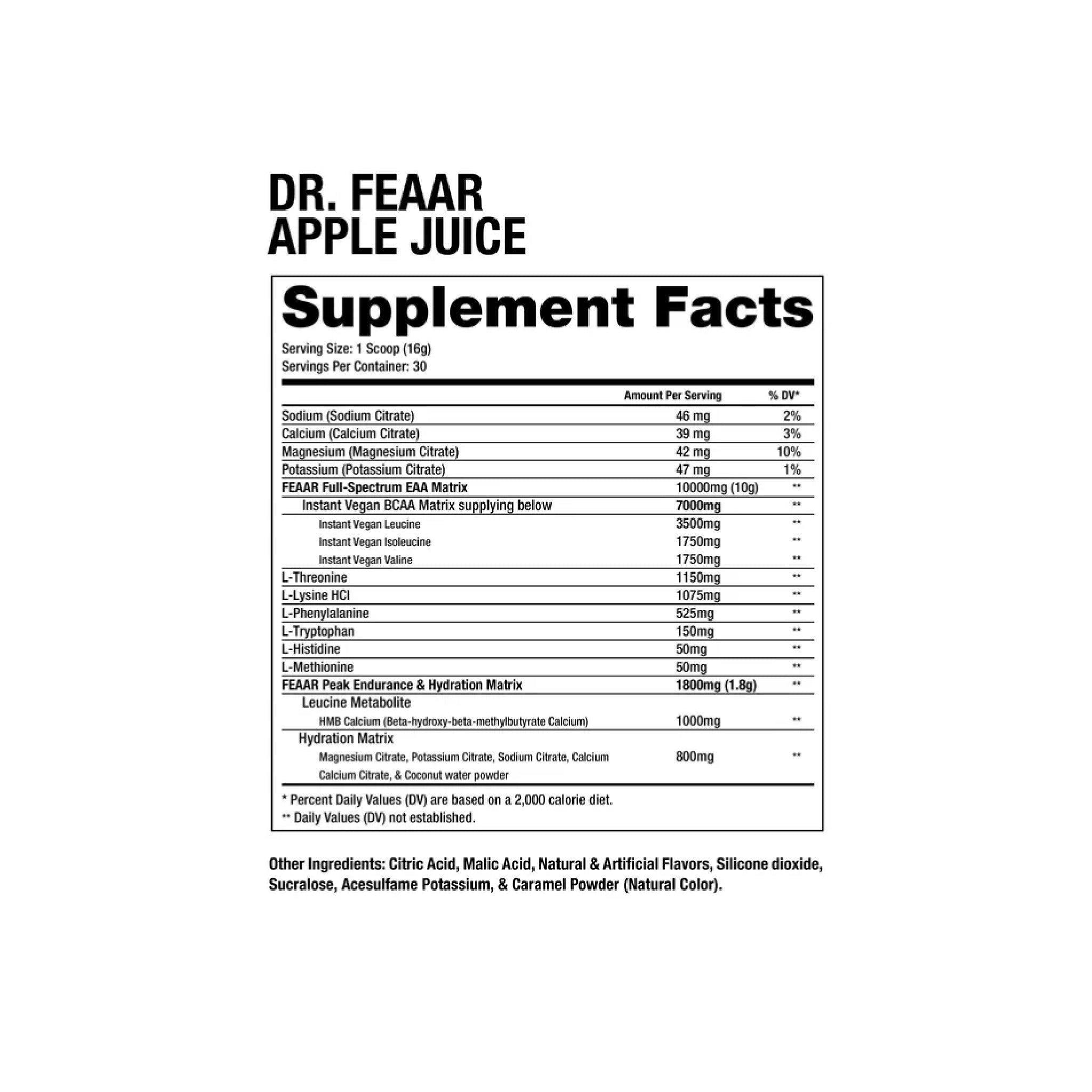 Dr Feaar Aminos 30 servicios Dragon Pharma