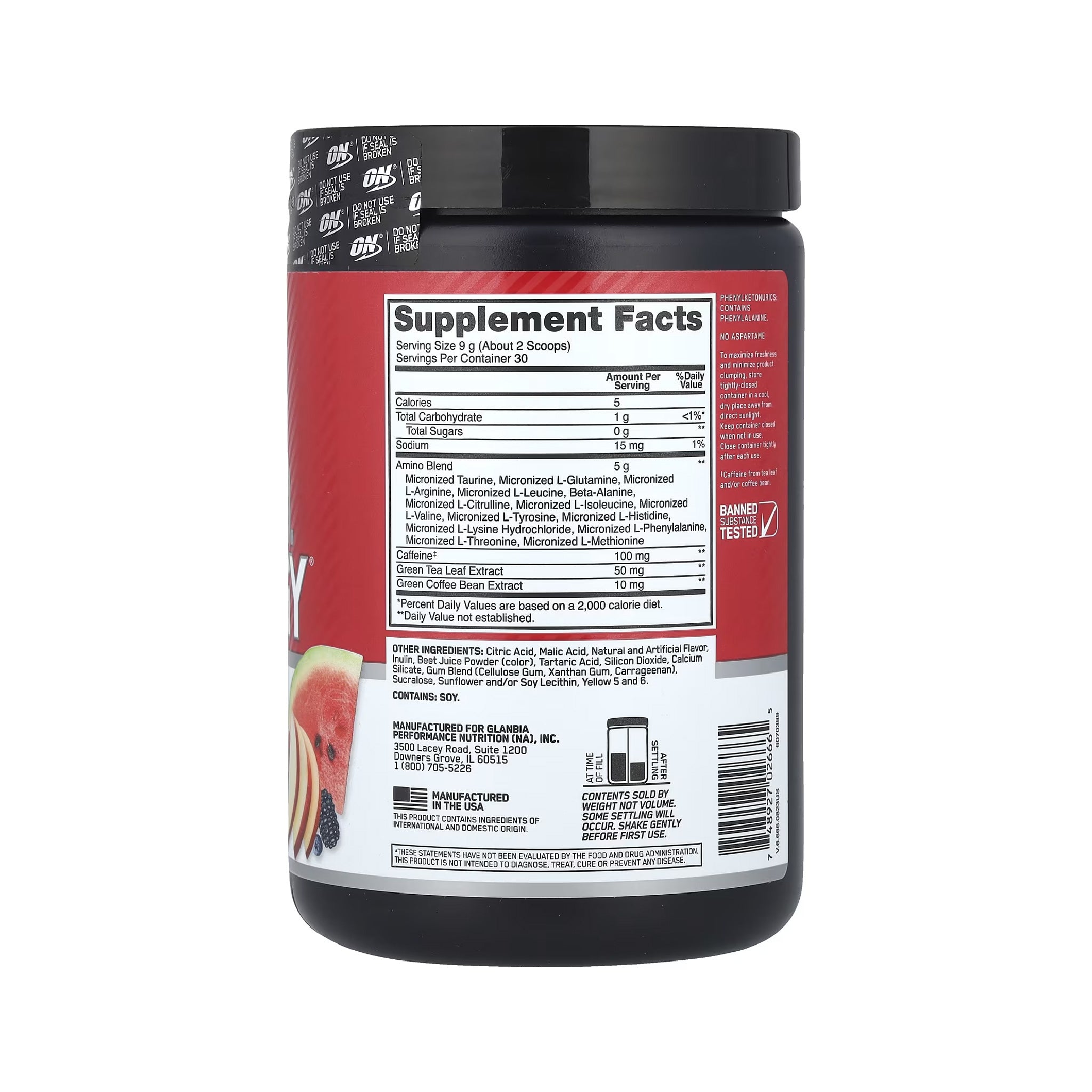 Amino Energy 30 servicios Optimum Nutrition