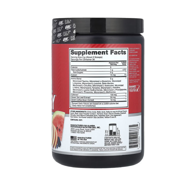 Amino Energy 30 servicios Optimum Nutrition