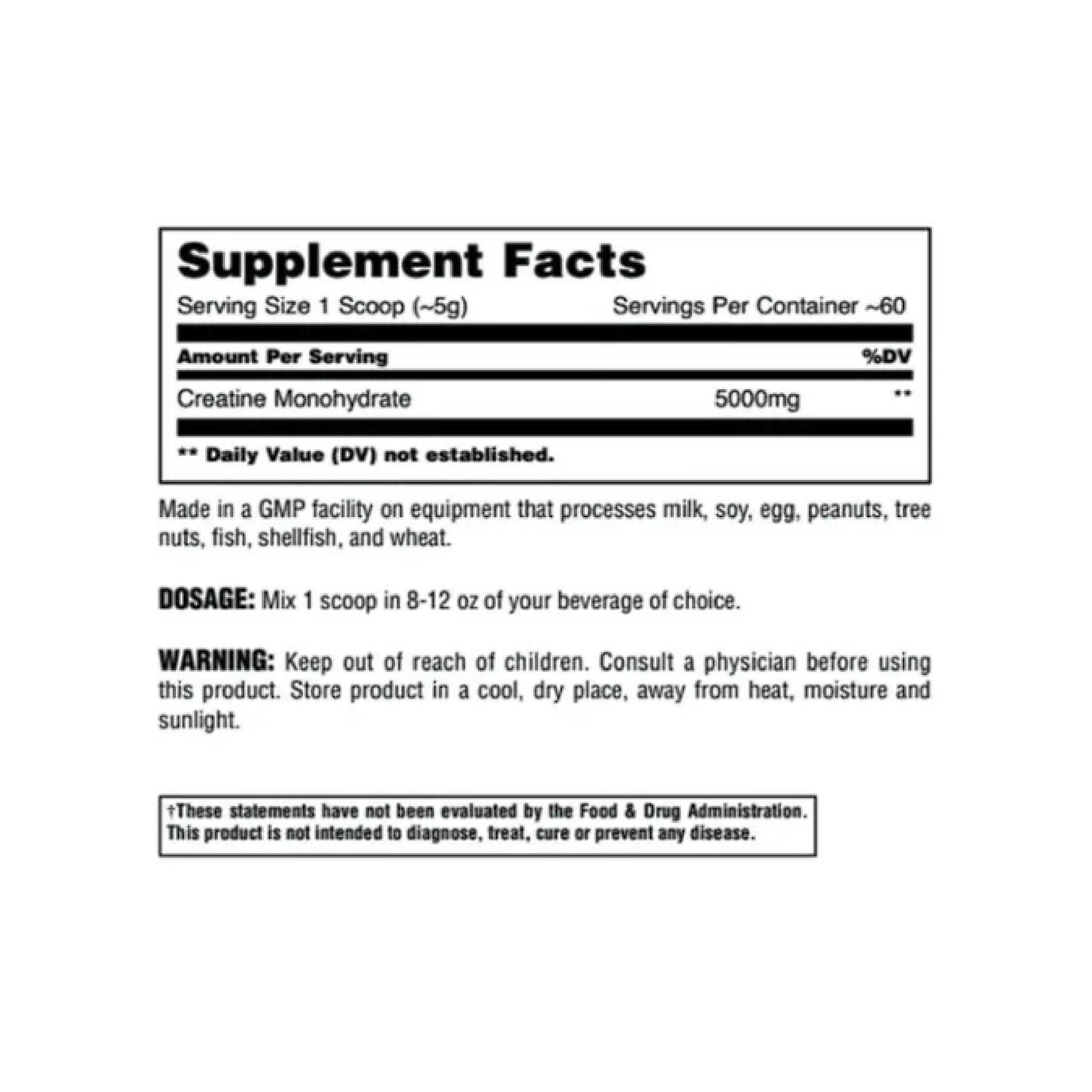 Animal Creatine 60 Servicios Universal Nutrition