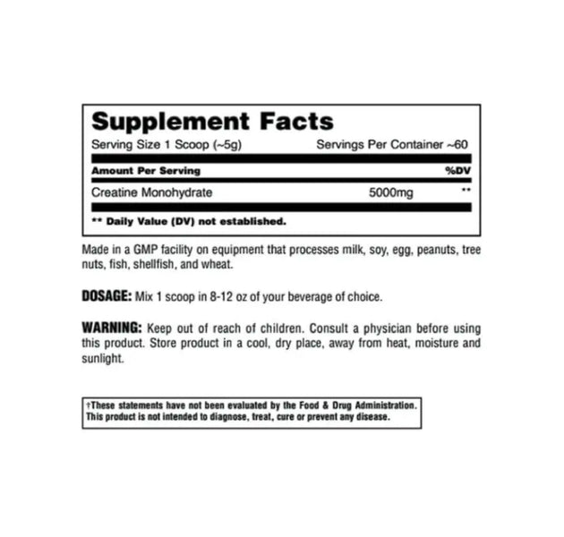 Animal Creatine 60 Servicios Universal Nutrition