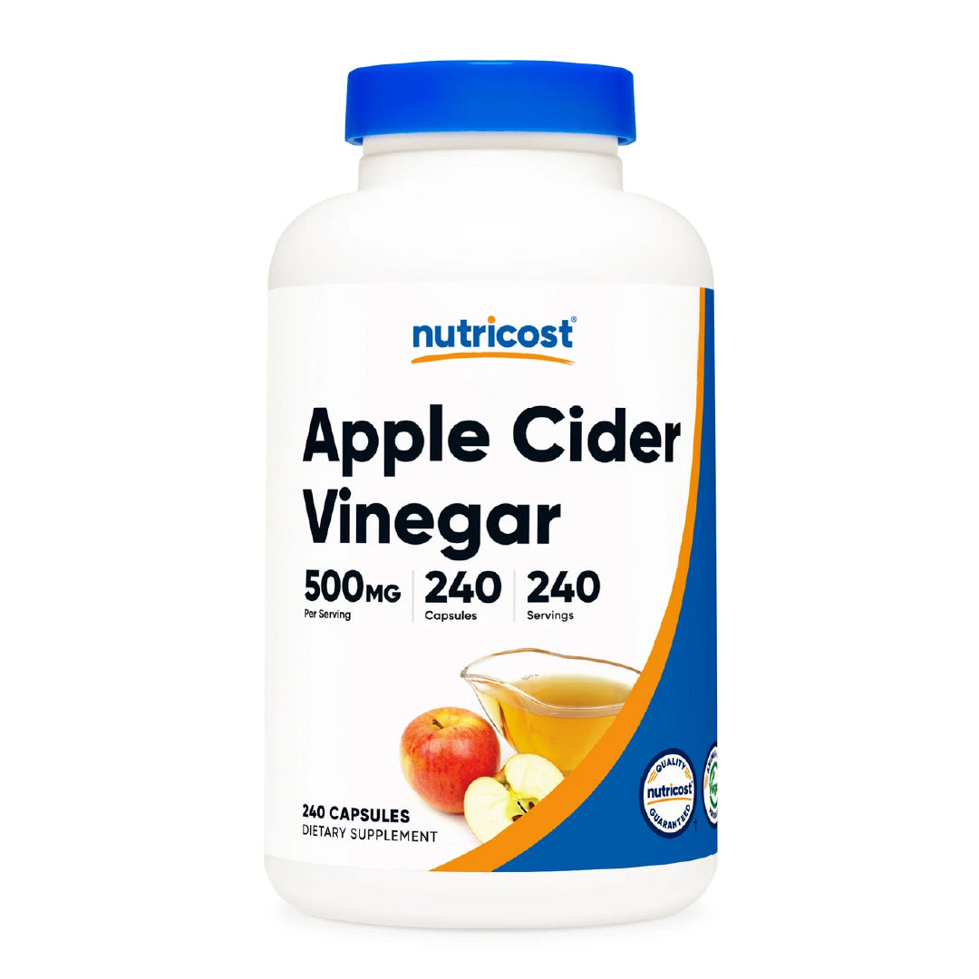 Vinagre De Sidra De Manzana 240 Capsulas Nutricost