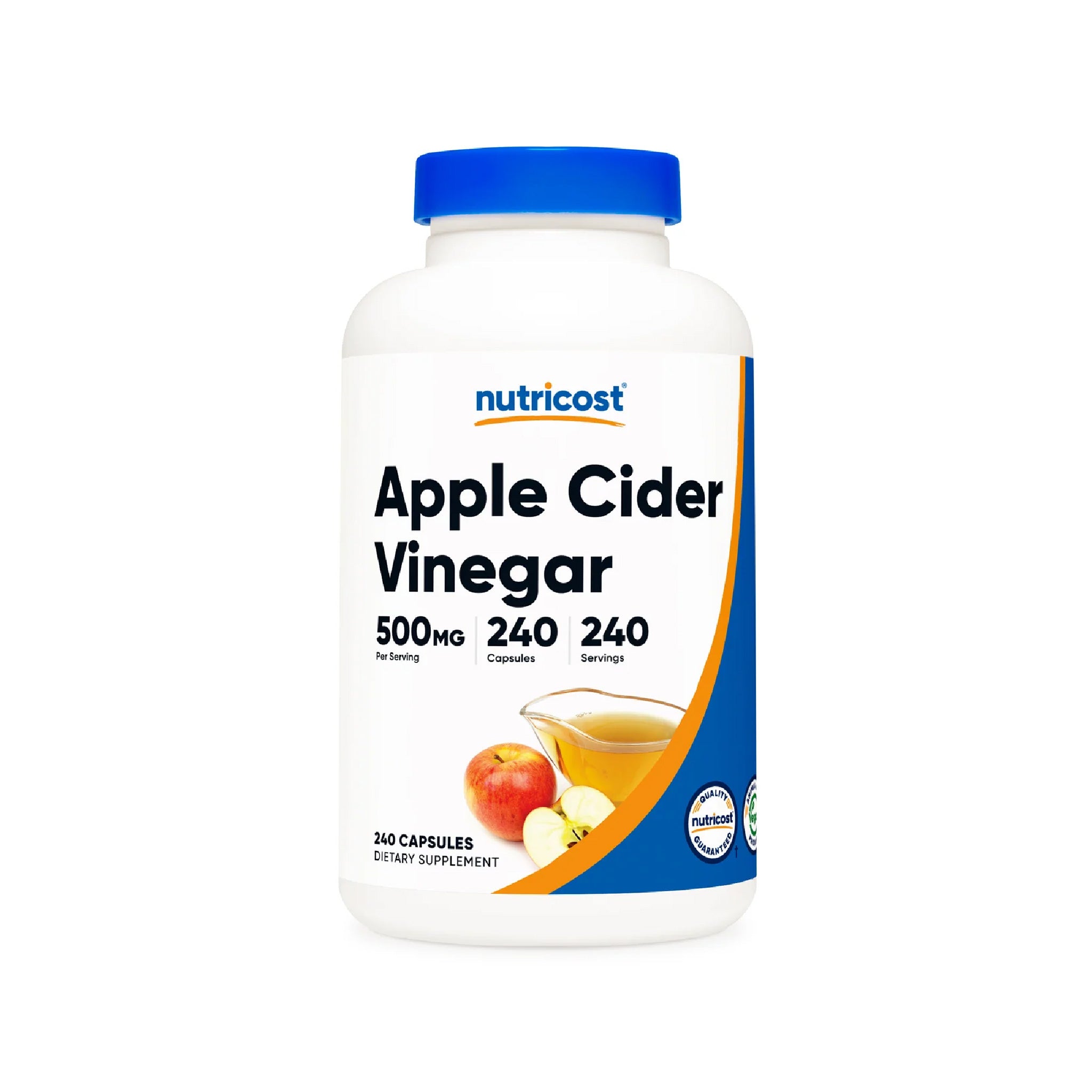 Vinagre De Sidra De Manzana 240 Capsulas Nutricost