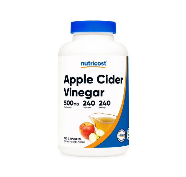 Vinagre De Sidra De Manzana 240 Capsulas Nutricost