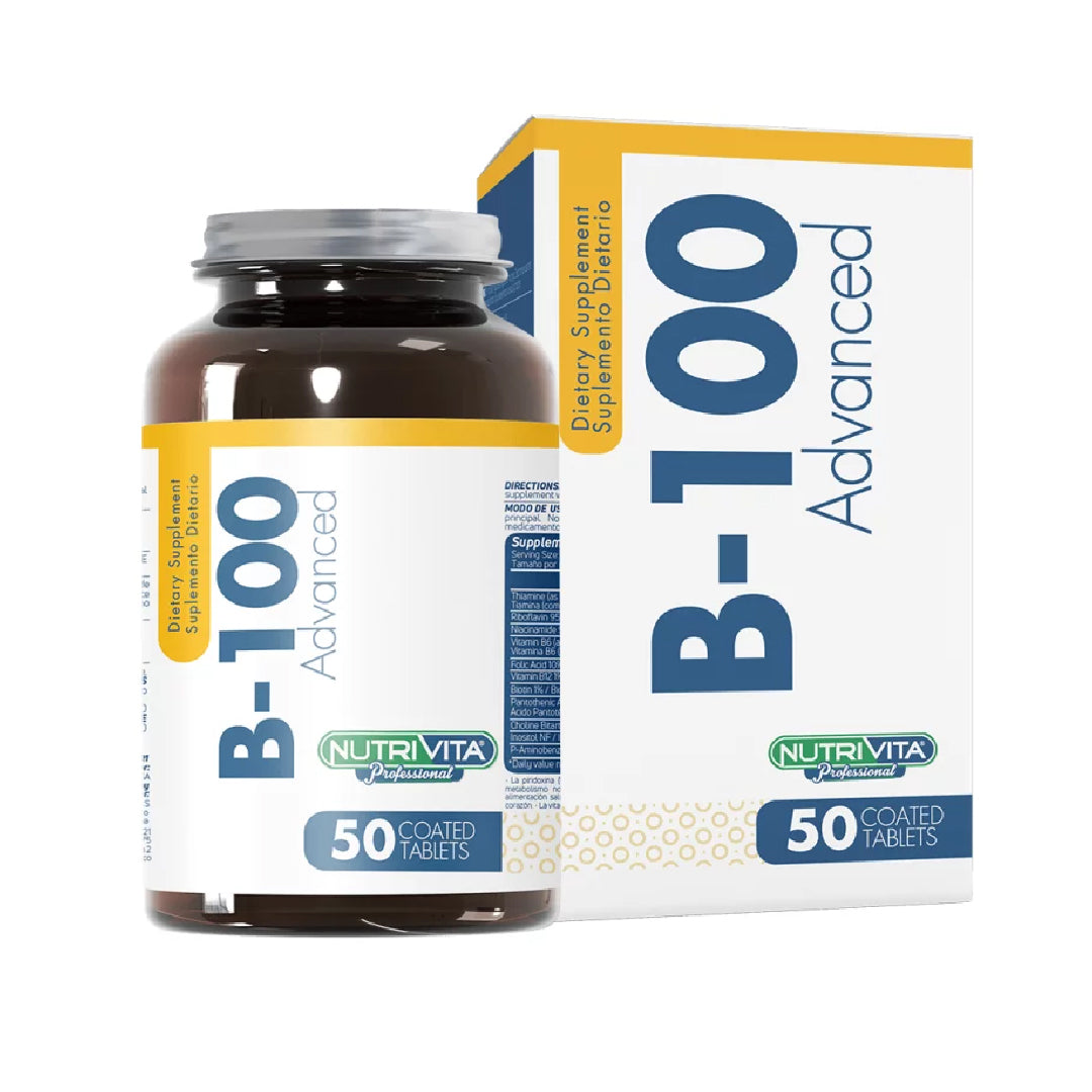 B-100 Advanced 50 tabletas Nutrivita