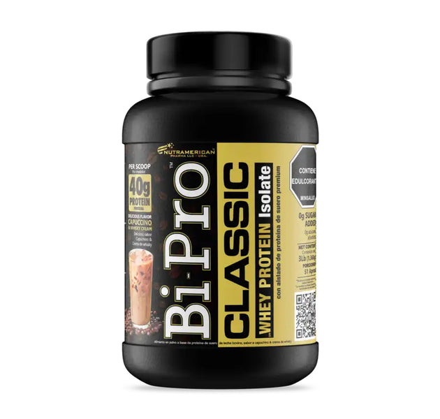 Proteína Bipro Classic 3lb Capuccino con crema de Whisky