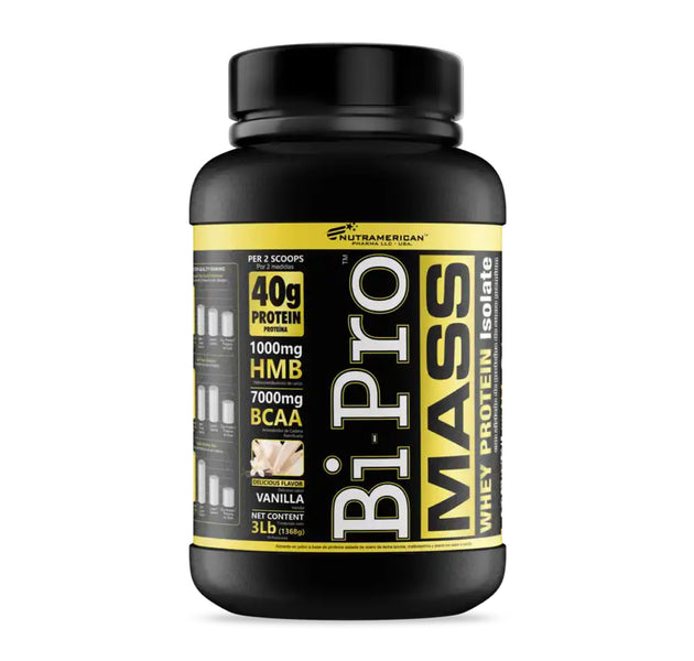 Proteína Bi-Pro Mass 3 Libras Nutramerican Pharma