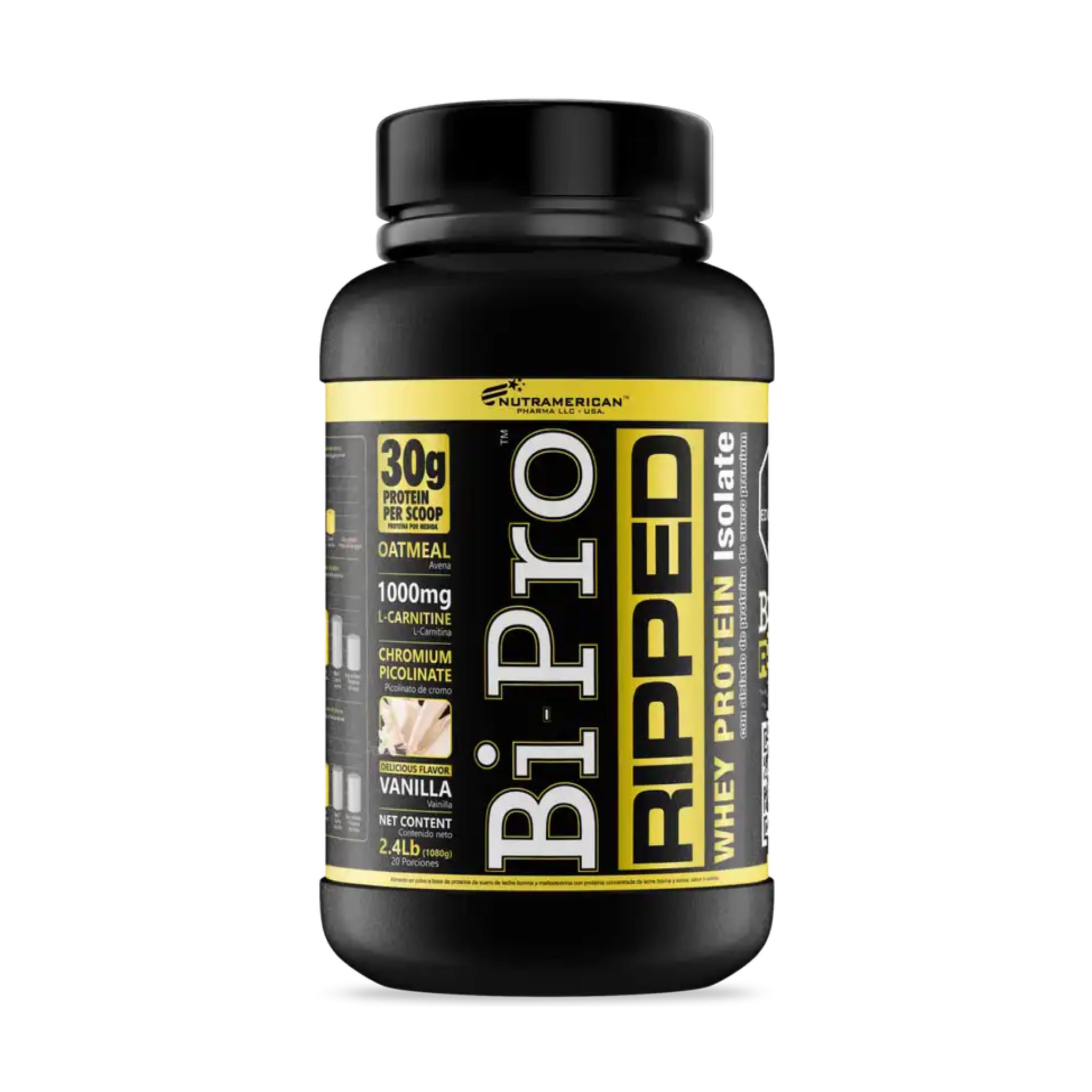Proteína Bi-Pro Ripped 2.4 Libras Nutramerican Pharma