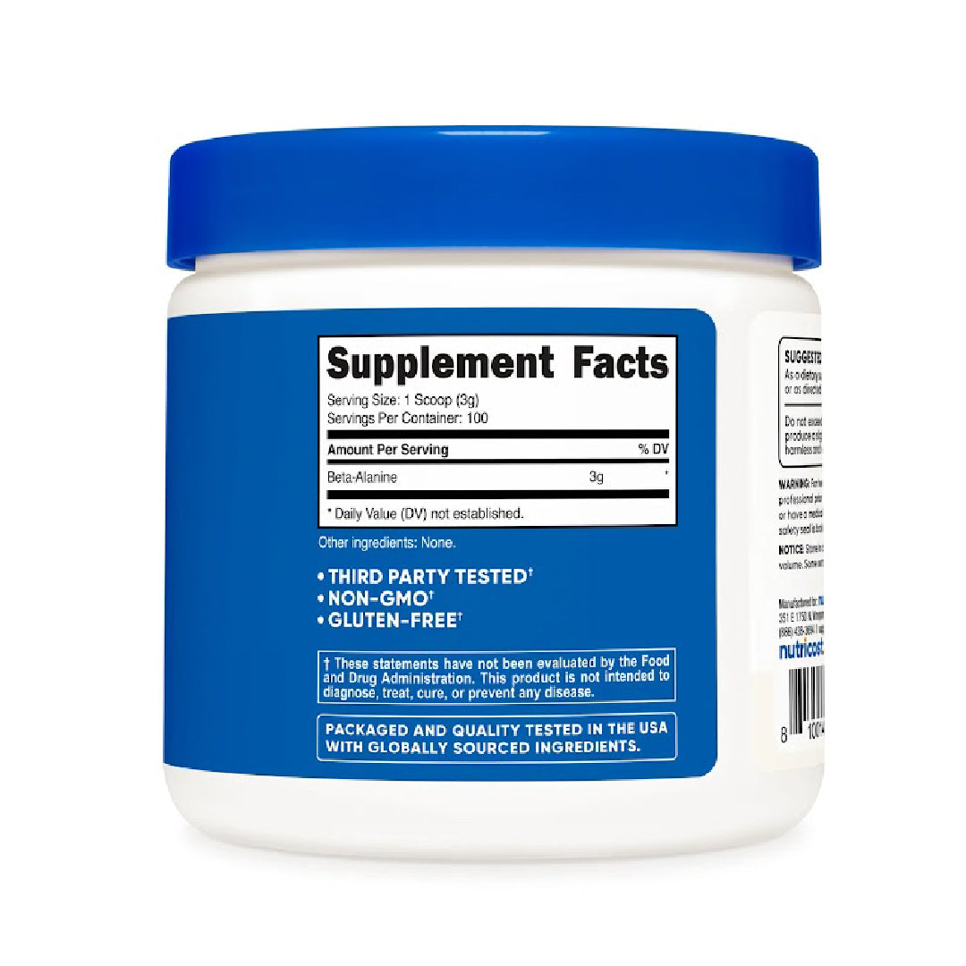Beta-Alanine 100 Servicios Nutricost