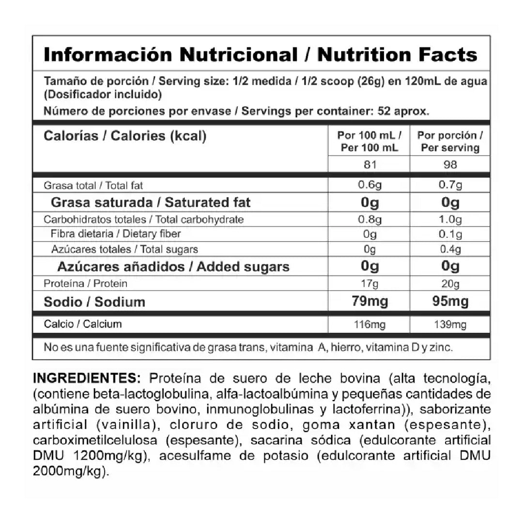 Proteína Bi-pro Classic 3 Libras Nutramerican Pharma