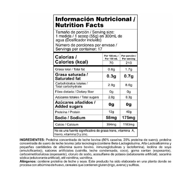 Proteína Bi-Pro Complex 2 Libras Nutramerican Pharma
