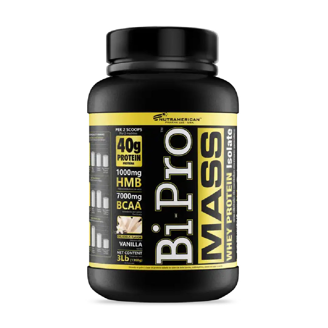 Proteína Bi-Pro Mass 3 Libras Nutramerican Pharma