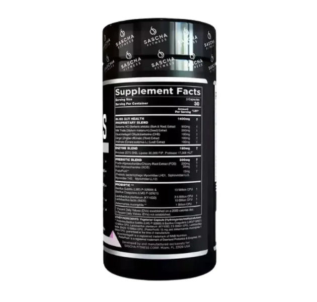 BLISS 90 capsulas Sascha Fitness