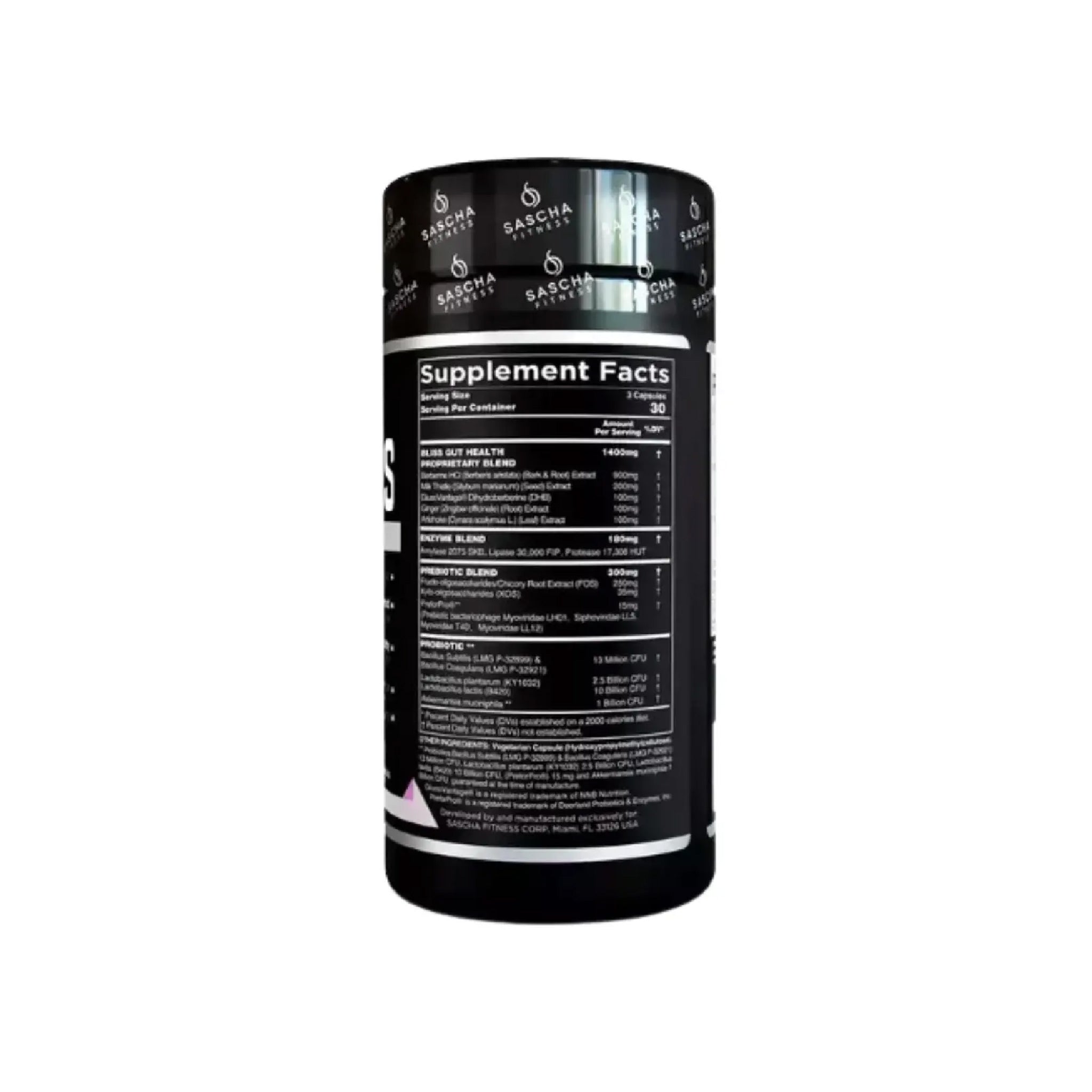 BLISS 90 capsulas Sascha Fitness