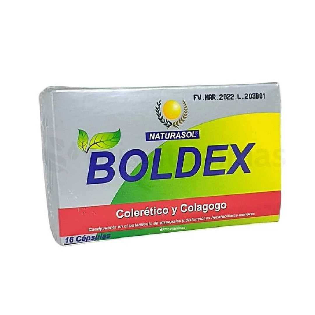 Boldex 16 Cápsulas Naturasol