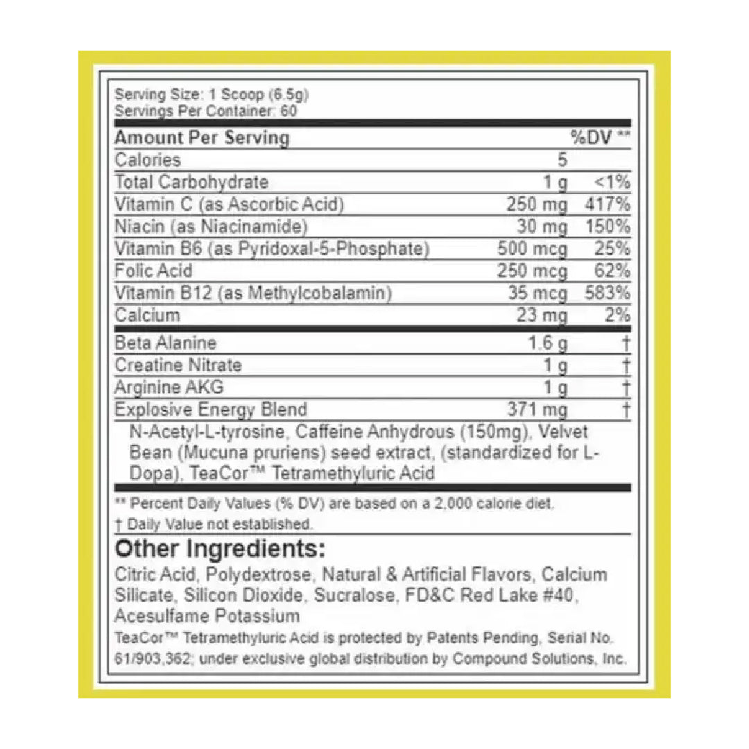 Pre-Entreno C4 60 Servicios Cellucor