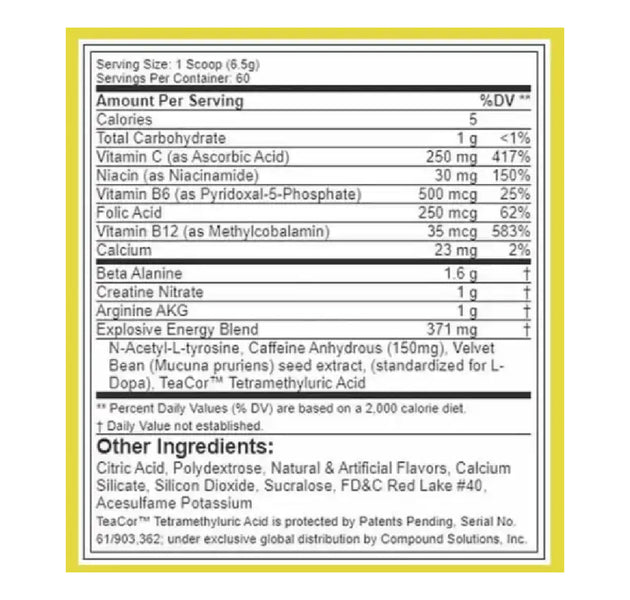 Pre-Entreno C4 60 Servicios Cellucor