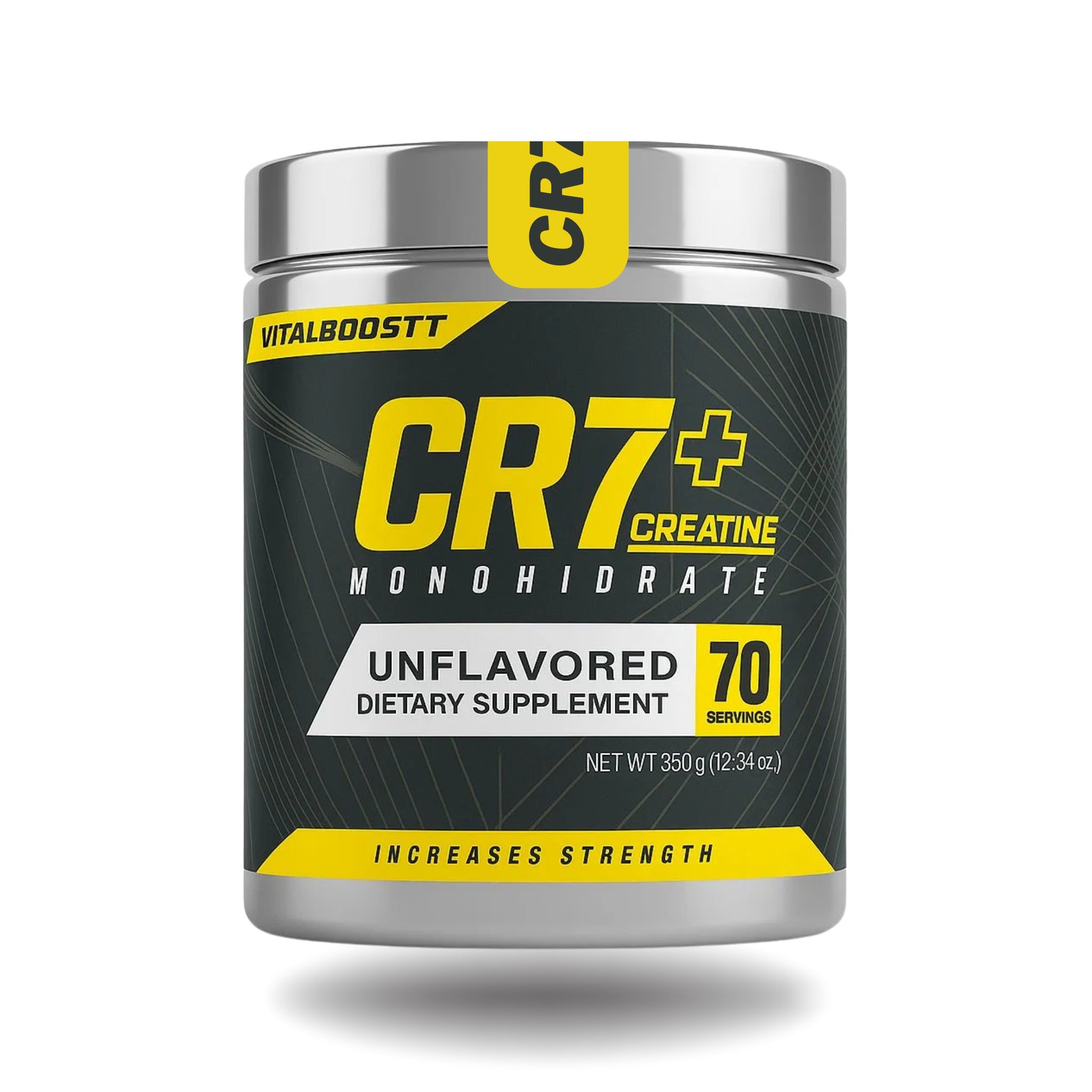 CR7+ Creatina 350g - 70 Servicios VitalBoostt