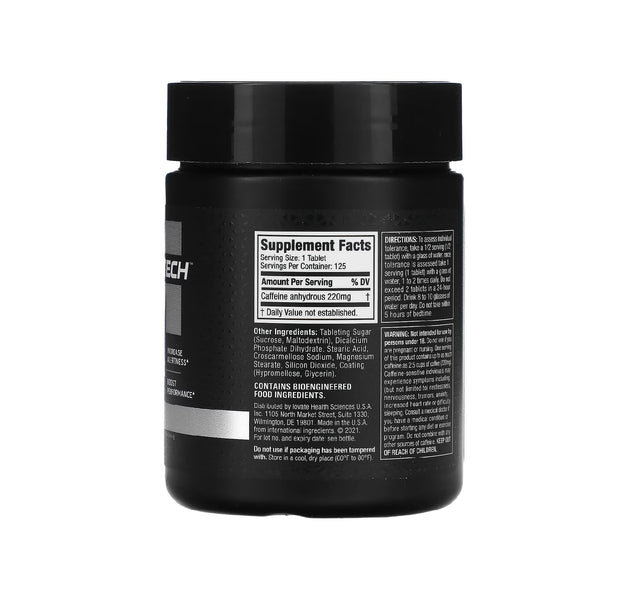 Caffeine Platinum 125 tabletas Muscletech