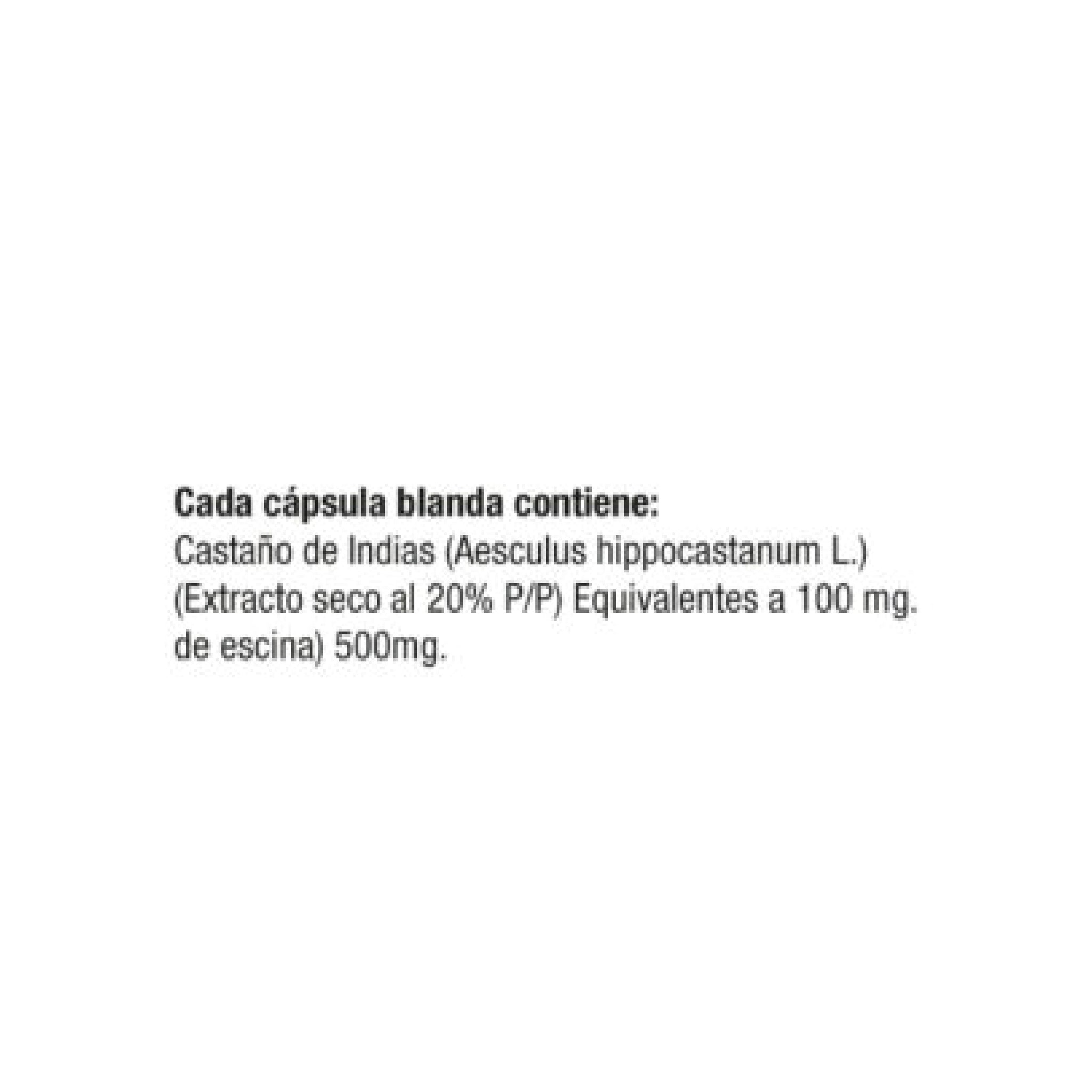Castaño de Indias 100 Capsulas Natural Systems